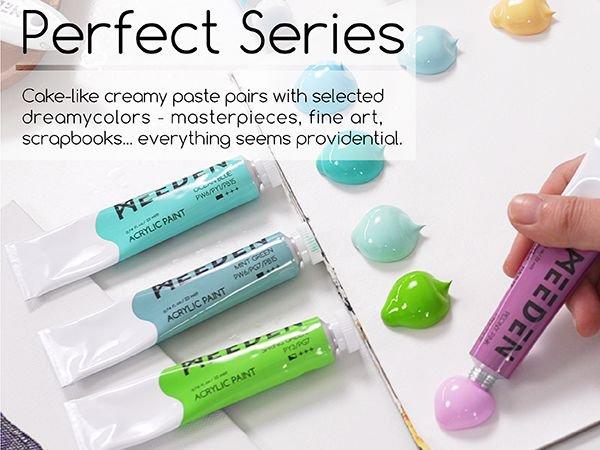 MEEDEN Heavy Body Acrylic Paint Sets, 100 Colors Acrylic Paint Tubes, Non-toxic 0.41 fl Oz /12ml Acrylic Paints for Adults, Beginners Art Painting Art Materials MEEDEN Heavy Body Acrylic Paint Sets, 100 Colors Acrylic Paint Tubes, Non-toxic 0.41 fl Oz /12ml Acrylic Paints for Adults, Beginners Art Painting Art Materials