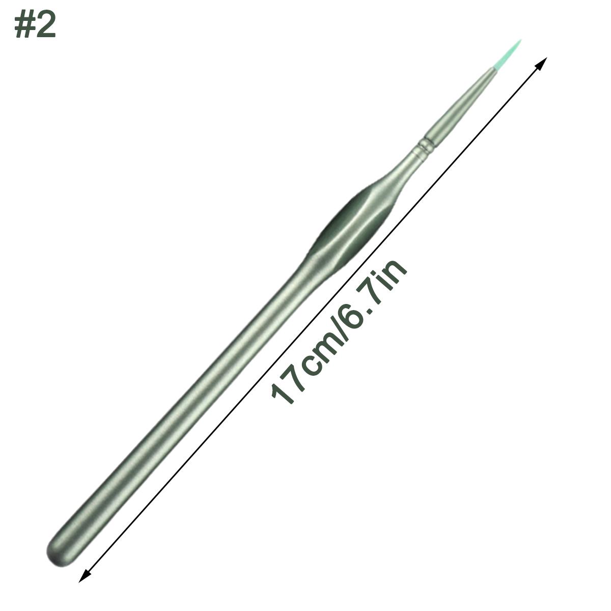 Miniature Paint Brushes,11pcs Small Fine Tip Paintbrushes, Micro Detail Precision Paint Brush Set,Triangular Grip Handles Art Brushes, Artwork, Artwork Supplies