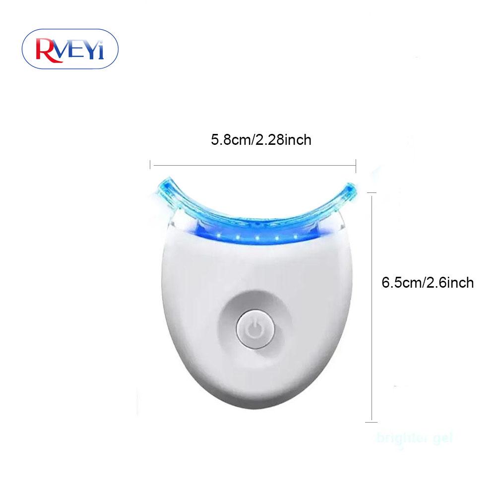 LED Teeth Brightening Kit, 2 Sets Teeth Tool Kit with Carbamide Peroxide Teeth Brightening Gel, Safe Enamel for Oral Care
