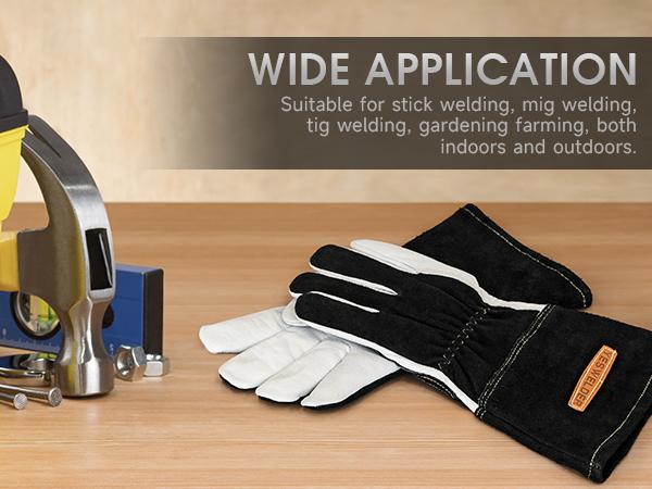YESWELDER Professional Goatskin TIG Welding Gloves, Premium Durable Leather TIG Gloves, Enhanced Work Safety & Comfort YESWELDER Professional Goatskin TIG Welding Gloves, Premium Durable Leather TIG Gloves, Enhanced Work Safety & Comfort