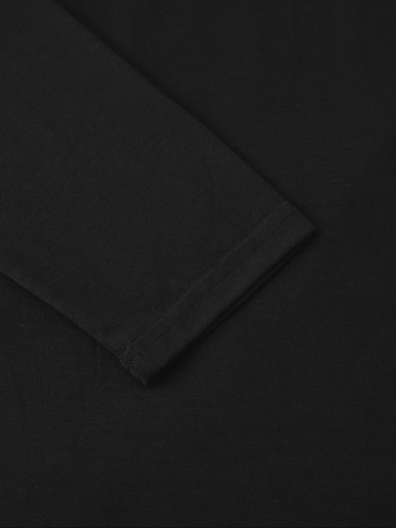 Men's Classic 3-Piece Set with Bull Graphic Pattern Print Long Sleeve T-Shirt, Casual Spring & Fall Layering Top, Fitted Comfortable Attire