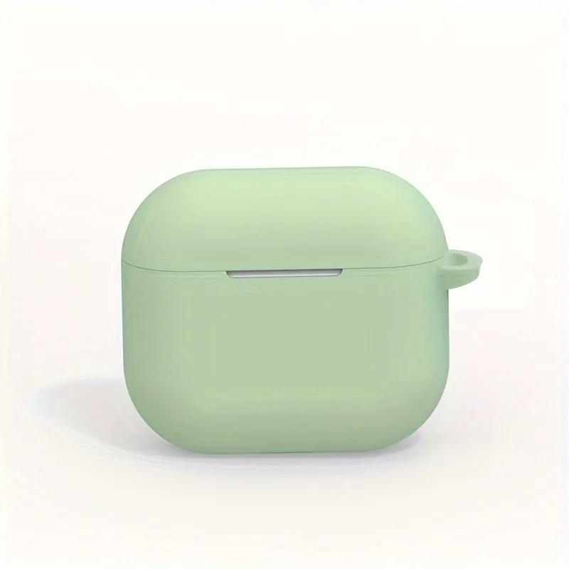 Simple Solid Color Soft Shell Protective Case Cover Suitable for AirPods Pro and (Second Generation)