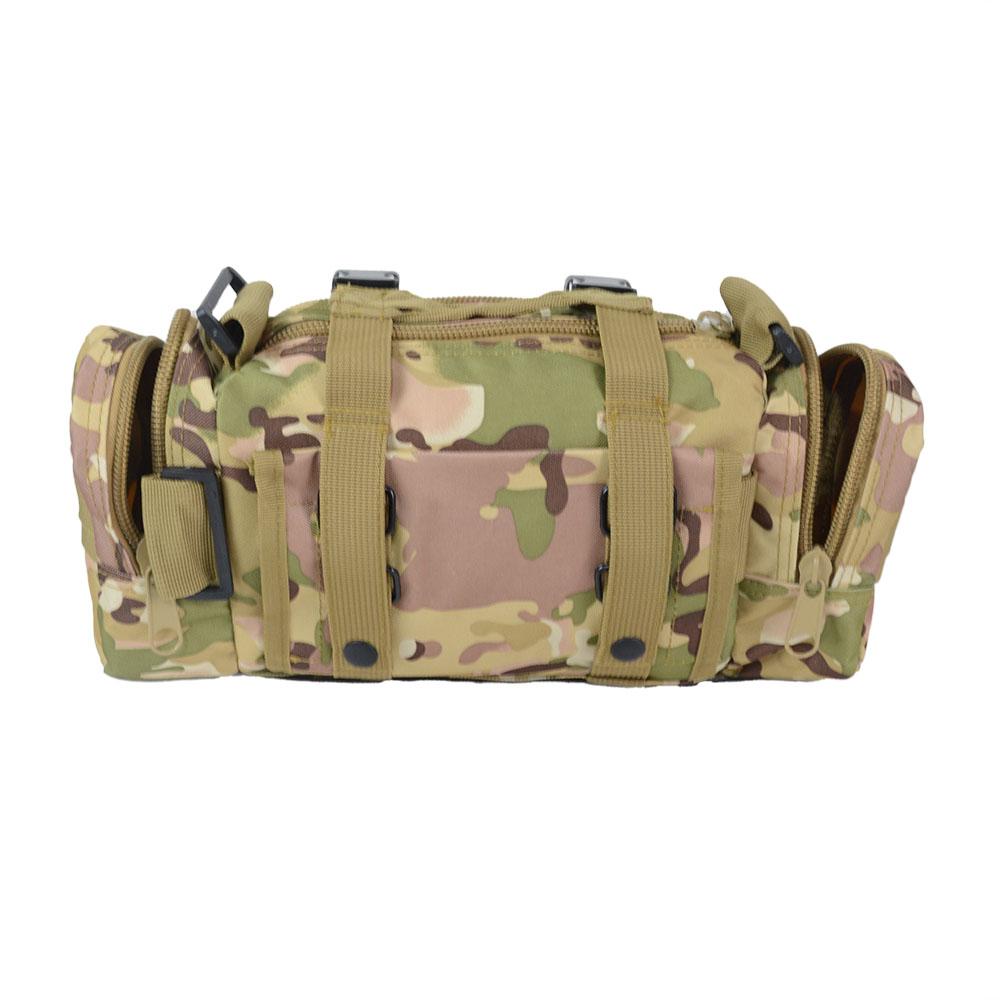 Sports Outdoor Camouflage Cycling Photography Tactical Magic 3P Attack Waist Bag with Zip  Bag for Sports Use t Wizard Castle Sling Bag outdoor sport travel Men's Crossbody Bag with Skull Design tactical pack Adjustable Waist Fanny Pack travel  on  bags