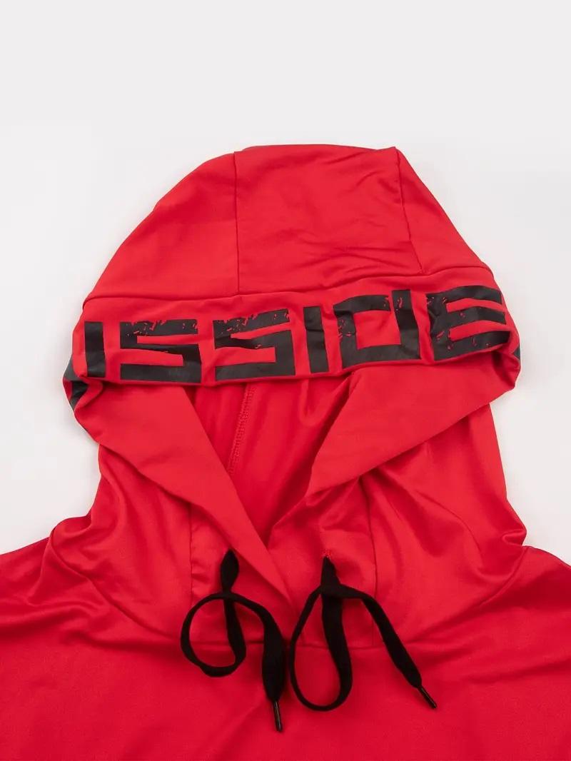 Men's High Stretch Quick Dry Hooded Gym Tank Top - Breathable Sleeveless Gym Shirt with Bold Monogram Print, Moisture Wicking Basketball Running Casual Wear, Machine Washable, Casual Athletic Wear |Outdoor fun，Gym Accessories Workout ClothesFathersdaygift