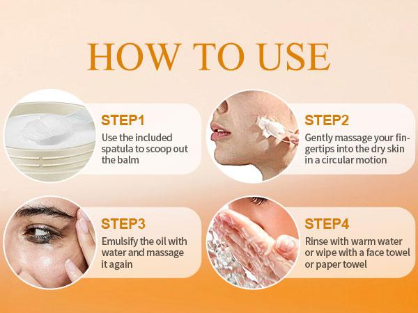 MAYKOO Makeup Remover Cleansing Balm, Melting Cleansing Cream Oil Based Cleanser, Hydrating Makeup Remover Balm with Vaccinium Myrtillus, Hydrate Skin, Non-comedogenic, No Harsh Chemicals, 0 Residue with Spatula & Easy to Rinse, 3 Oz, Cosmetic, Moisturize