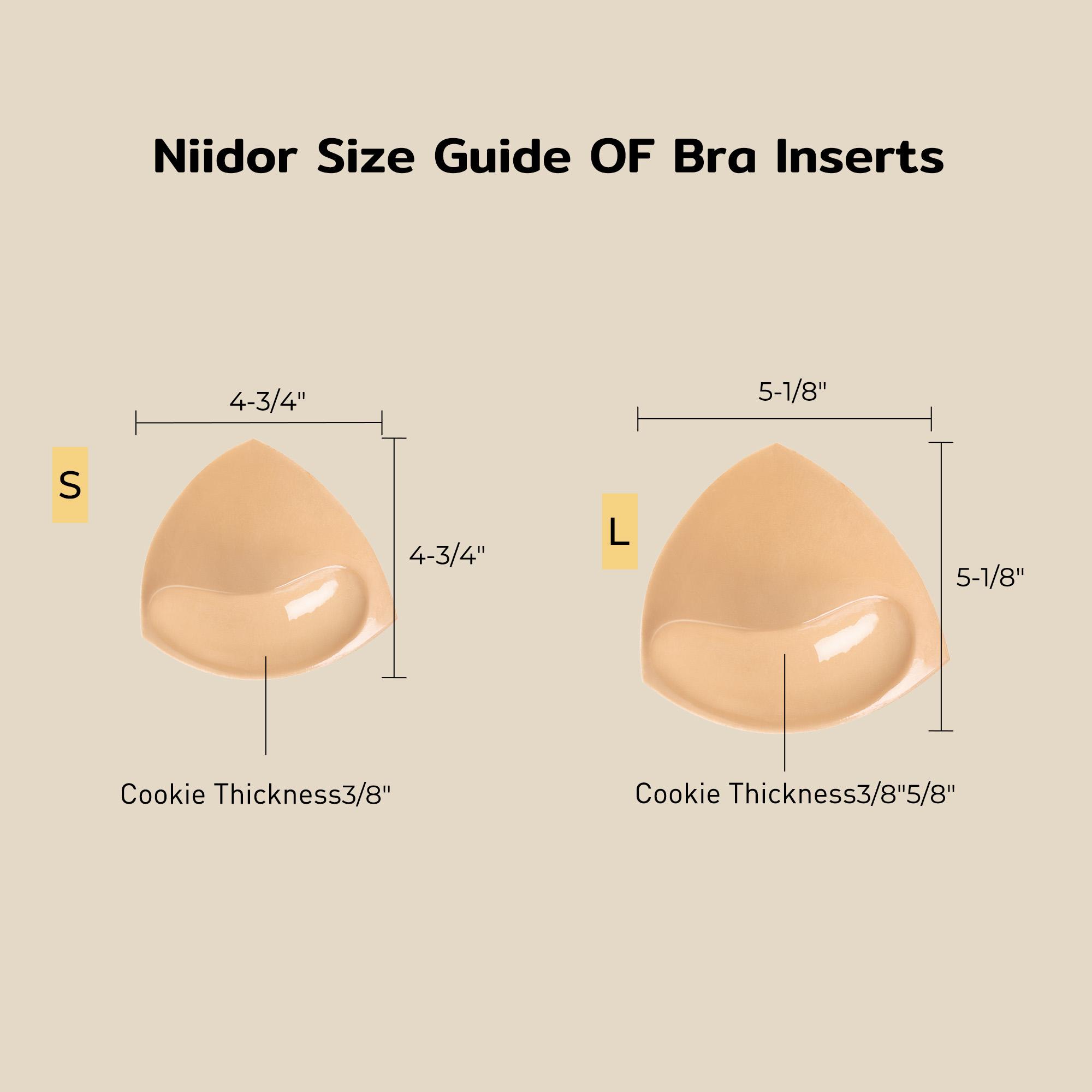 Niidor Sticky Bra Inserts, 1 Pair Pack Bra Pad ,Instant Boosts Double Sided Adhesive Bra Cup, Thighs outfit Enhancer,Ultra Boost Inserts Womenswear Accessories,Lady Underwear, Feminine Clothing, push sticky pads, sticky inserts, sticky bra push,Outdoorfun