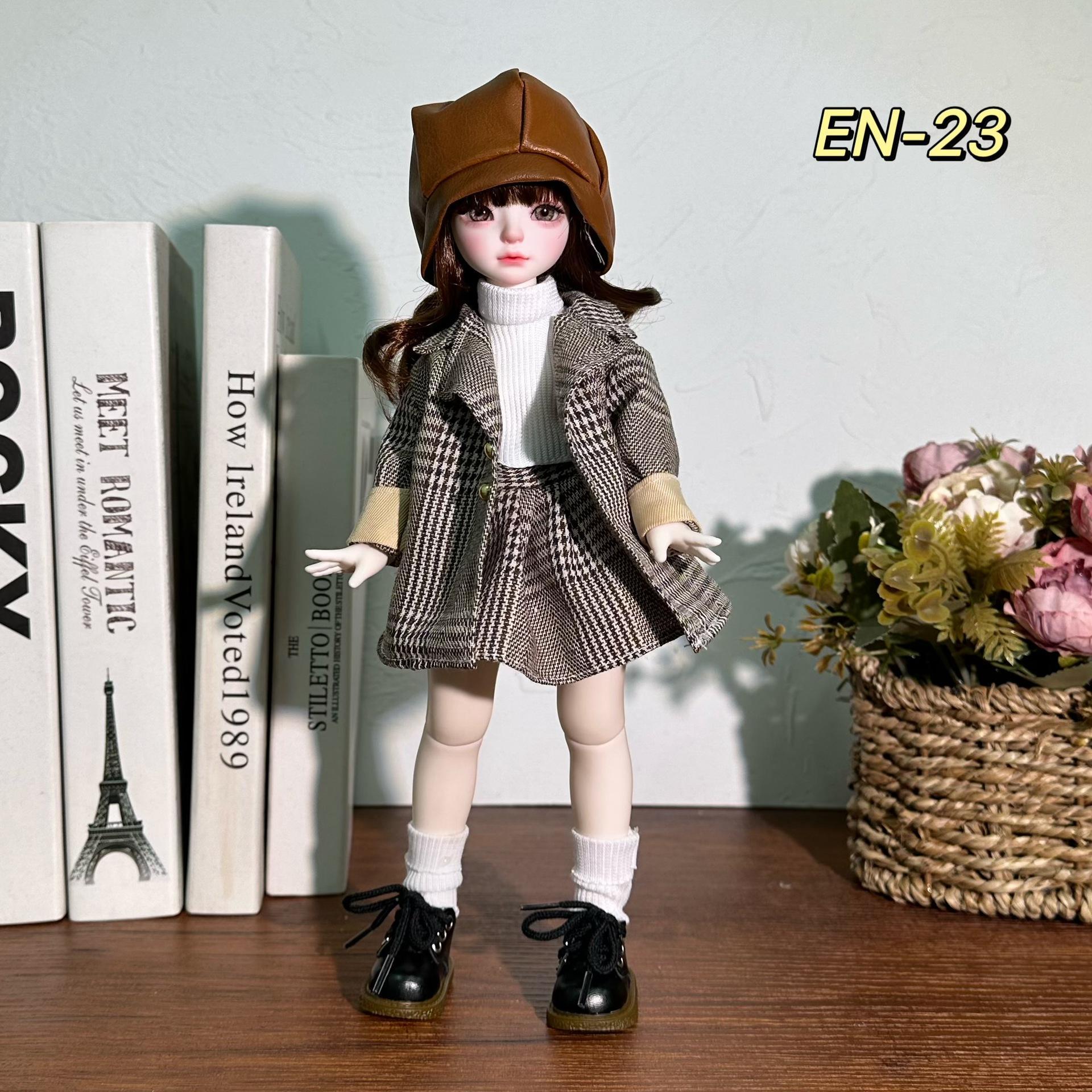 New Winter Suit for 30cm Doll Dress 1/6 BJD Doll Dress