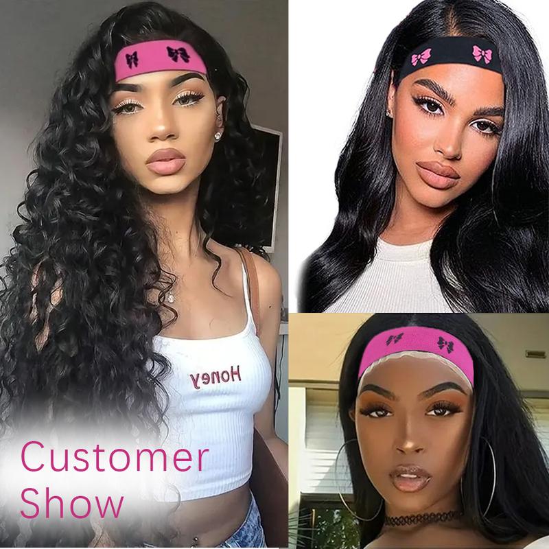 3pcs Lace Melting Band，Elastic Bands for Wigs - Lace Melting, Edge Wrap to Lay Edges,Ear Free Elastic Wig Band for Lace Front Wigs Zero Ear Pressusre Melting Edge Band