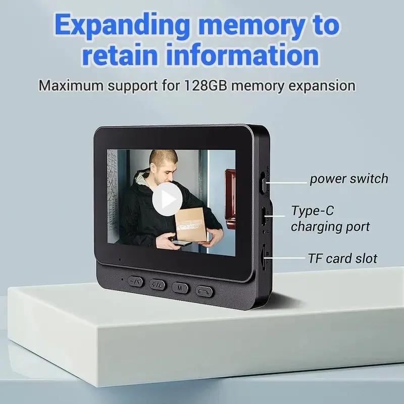 X8 Wireless Doorbell Camera, Rechargeable 2.4g WiFi Smart Video Doorbell, Night Vision, Secure Intercom, Privacy Protection, Waterproof, Home Security Camera