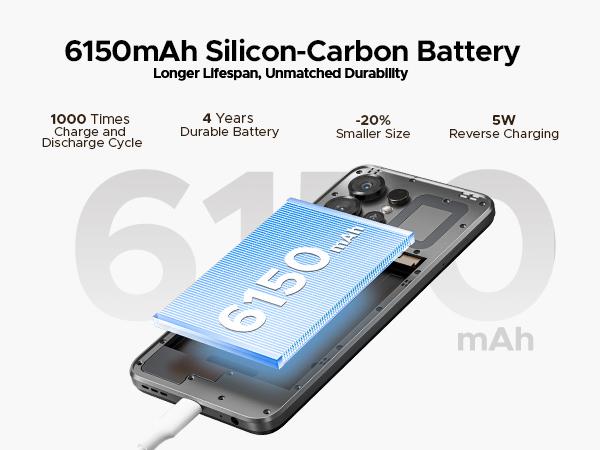 DOOGEE Note 56X Android 16, 6150mAh, 6.56