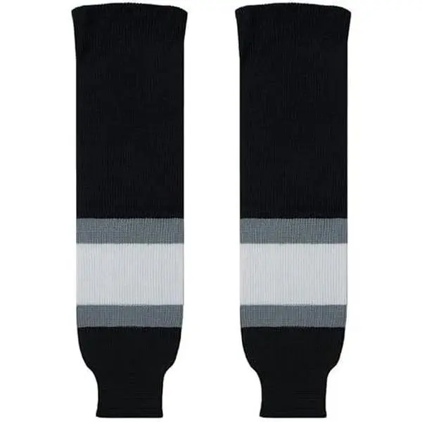 Canadian Made Classic Knit Hockey Socks, Team Colors, Ultimate Comfort & Durability, Senior to Junior Sizes