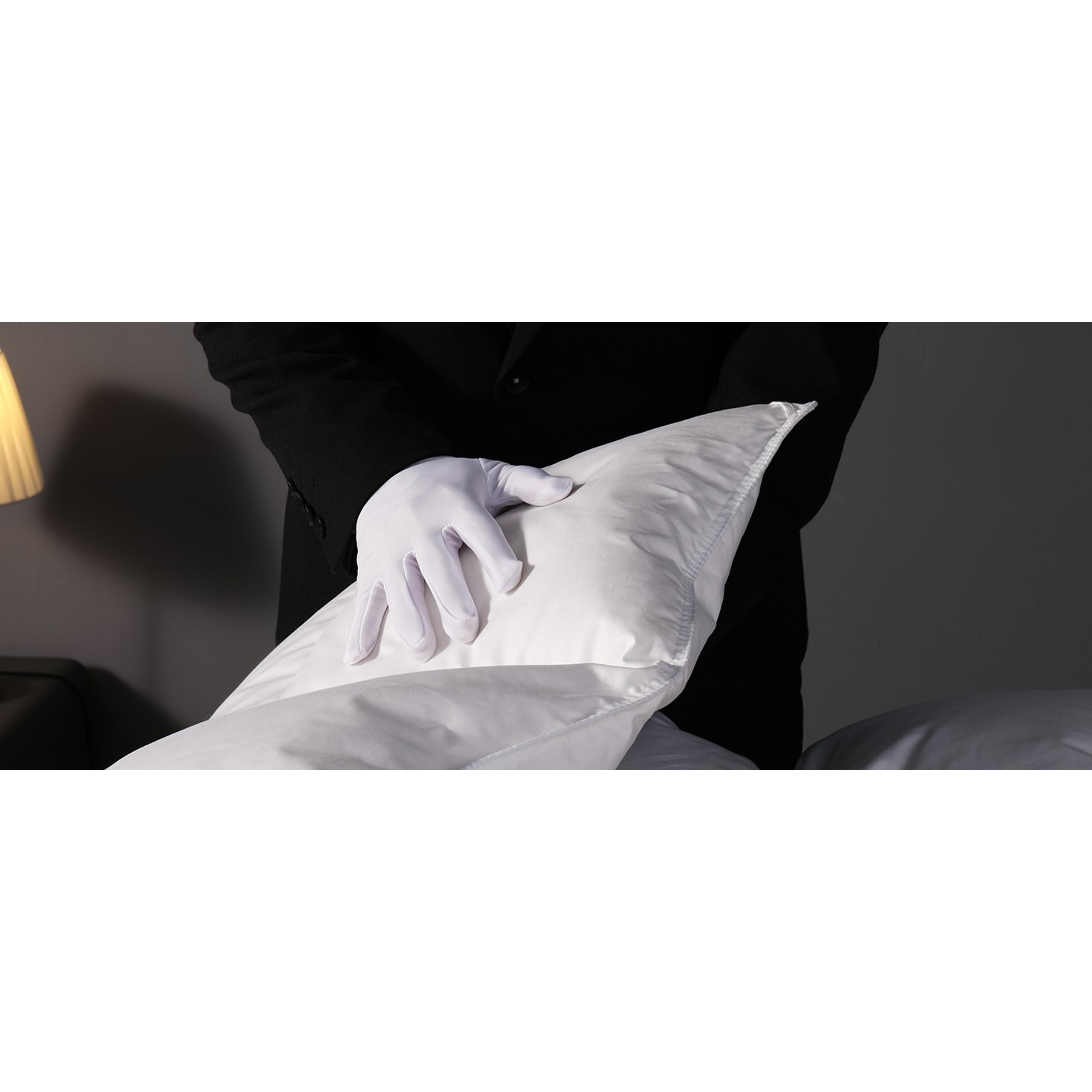 Feather Down Comforter Queen Size Duvet Insert, Light Weight True Baffle-Box Noiseless Bedding Comforters, Soft Hotel Collection Bed Comforter, Medium Warmth - White, 90 X 90 in.