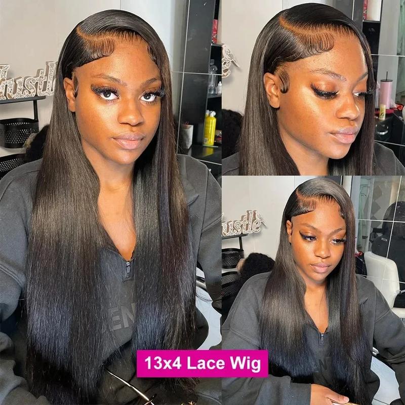 Bling Hair Full Brazilian 13x6 Hd Lace Frontal Real Hair Wig For Women 30 Inch Bone Straight Cheap Wigs On Sale Clearance