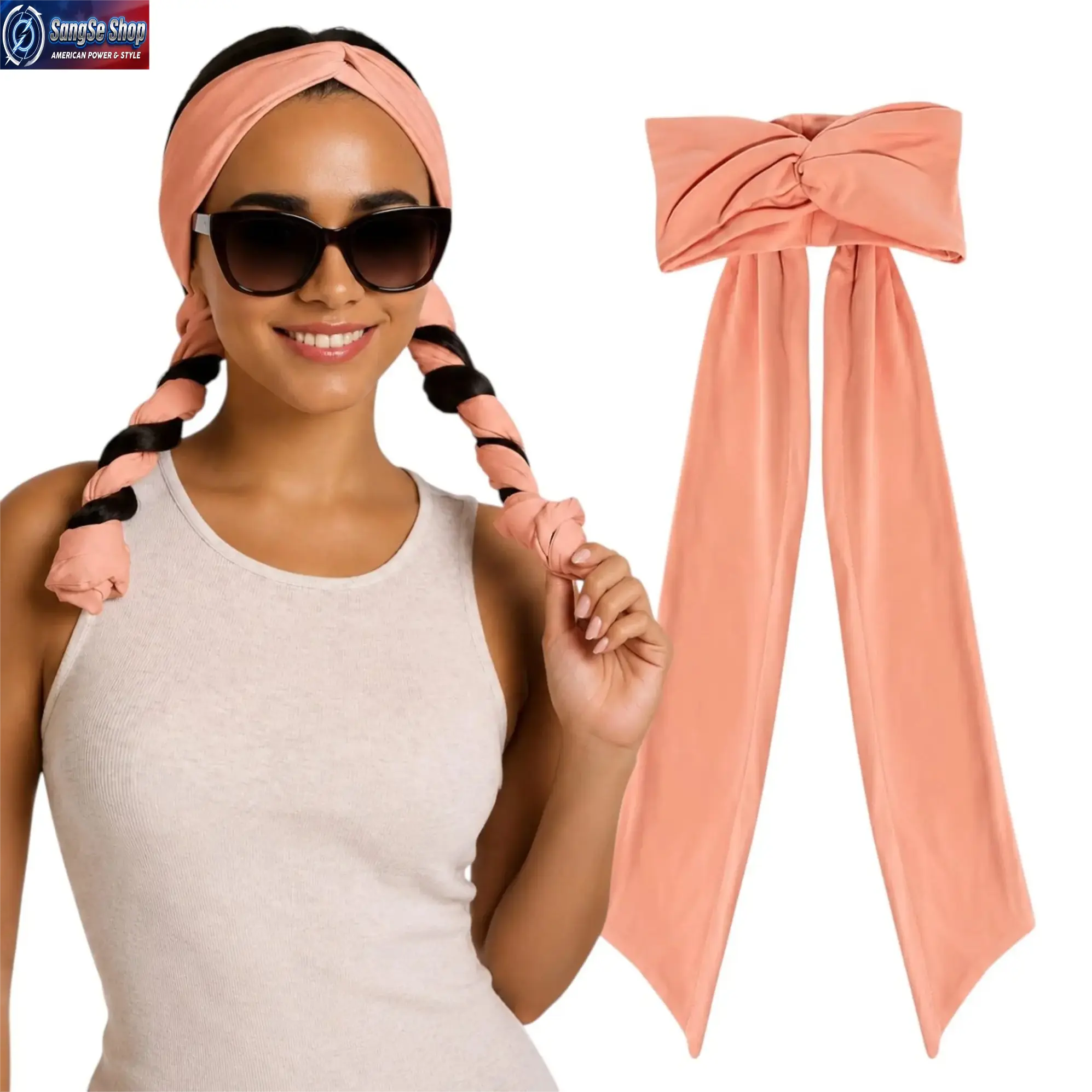 Heatless Curling Headband for Women, No-Heat Overnight Hair Curler, Soft Elastic Curling Rod for Easy No-Damage Waves, Comfortable Sleep Hair Styling Tool for Daily Hairstyles, Travel & Special Occasions
