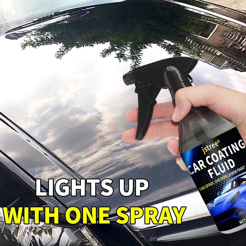 Jstree Car Nano Coating Liquid, Paint Crystal Coating, Body Wax Brightening Protector, 250ML, Car Care Essential