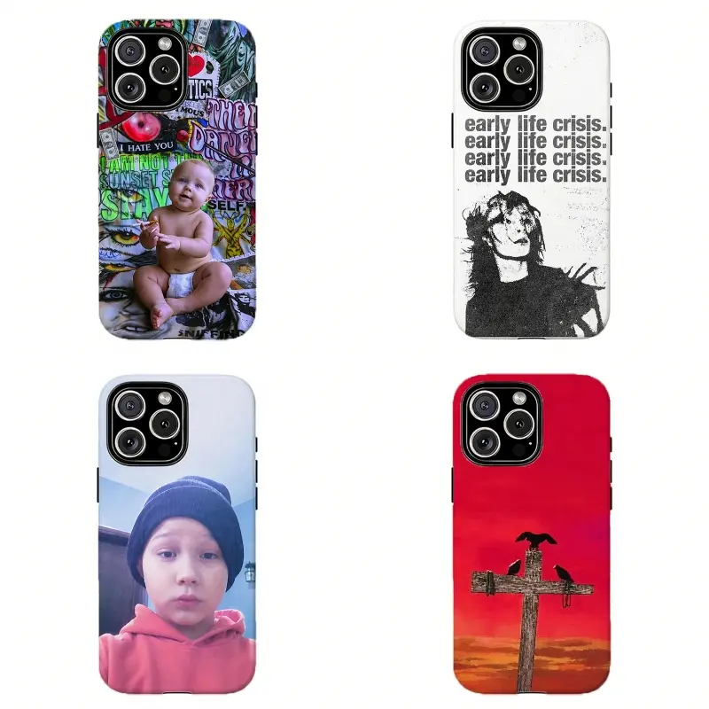 Inspired Nettsp3nd Trend Early Life Crisis Rap Album Art Phone Case,Ideal Gift for Loved Ones,For iPhone 17 Pro Max 16 15 14 13 12 11 8 7 Plus Pro Max/X/XS/XR and for Samsung S21 S22 S23 S24 S25 S26 Fe/Plus/Ultra,Protection Casing