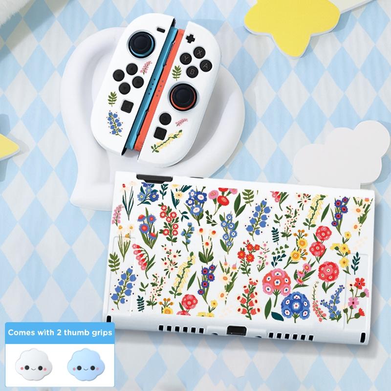 Suitable for Nintendo Switch 2 game console accessories, Game peripherals, TPU soft case, comes with 2 thumb joystick caps, drop-proof and scratch-resistant, removable protective cover, 2025 new style, light and soft shell, multiple colors available, gift