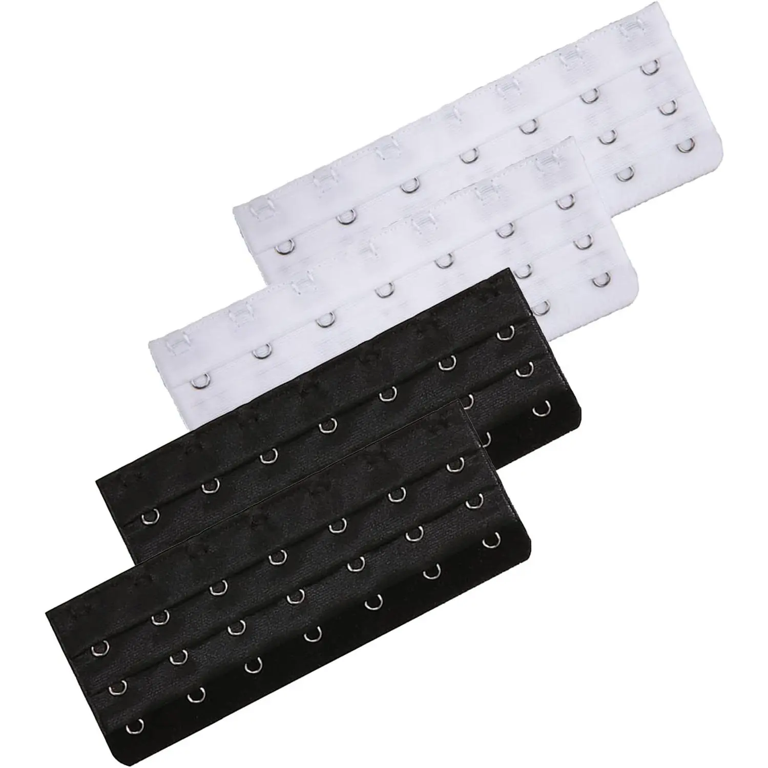 7 Hooks Bra Extender  Corset Extender Ladies Bra Strap Extension 4 count