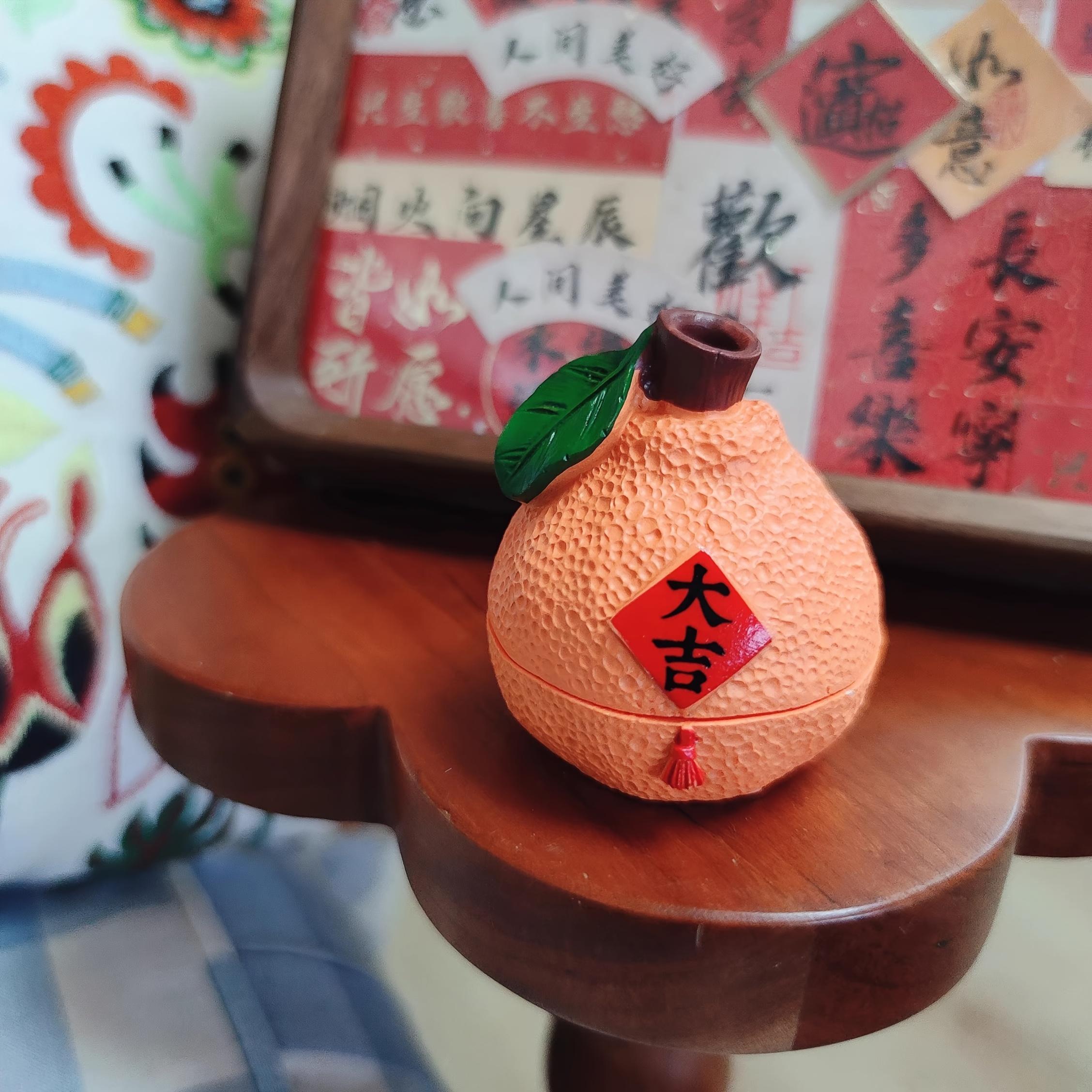 New Large Prosperity Incense Burner, Cloud Fragrance Home Use Pear Bowl Incense Holder, Sandalwood Agarwood Indoor Disk Diffuser