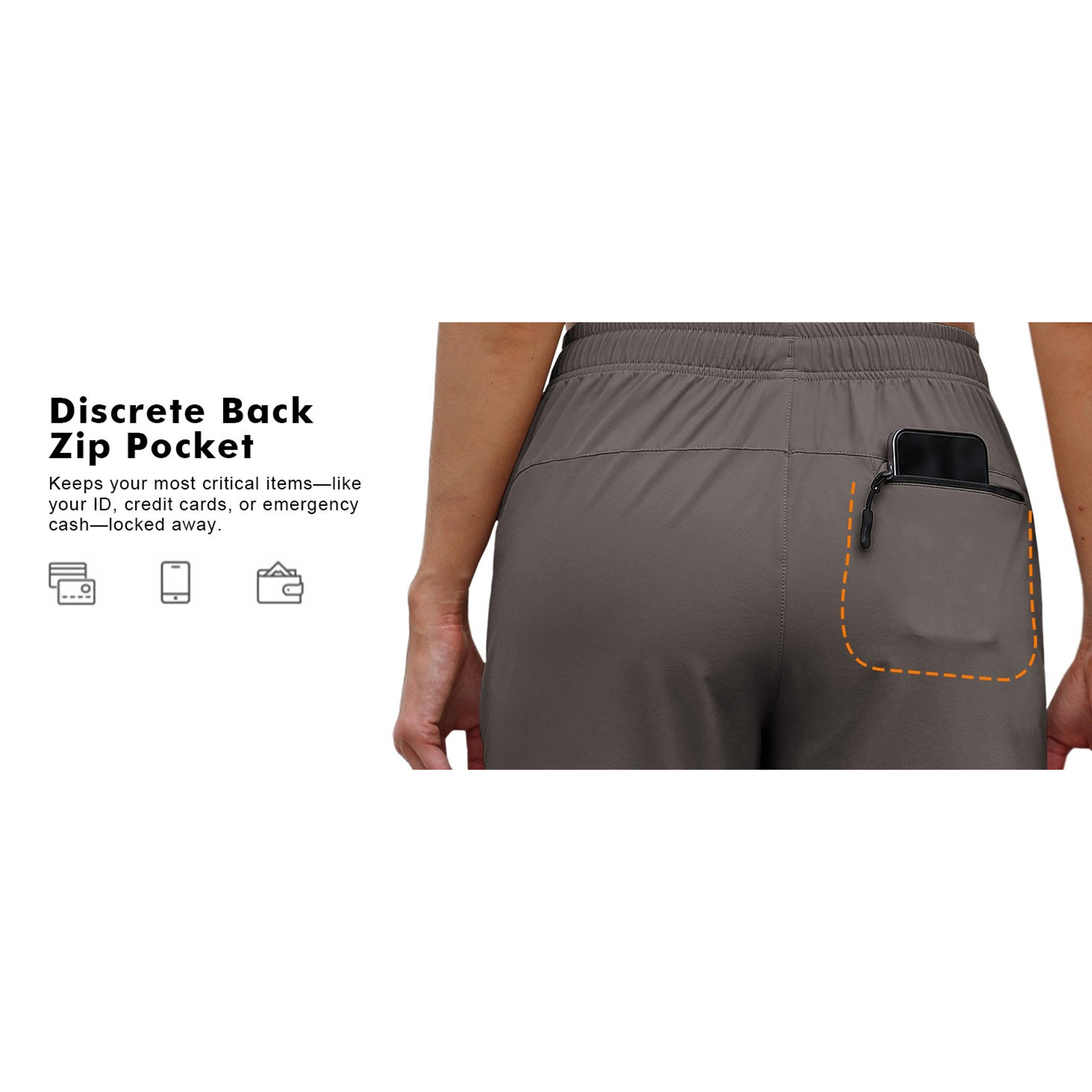 Women's UPF 50+ Water-Resistant Quick-Dry Stretch Hiking Cargo Pants with 5 Zip Pockets Women's UPF 50+ Water-Resistant Quick-Dry Stretch Hiking Cargo Pants with 5 Zip Pockets