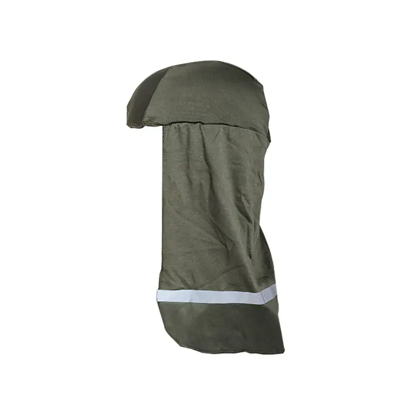 Military green with reflective strips