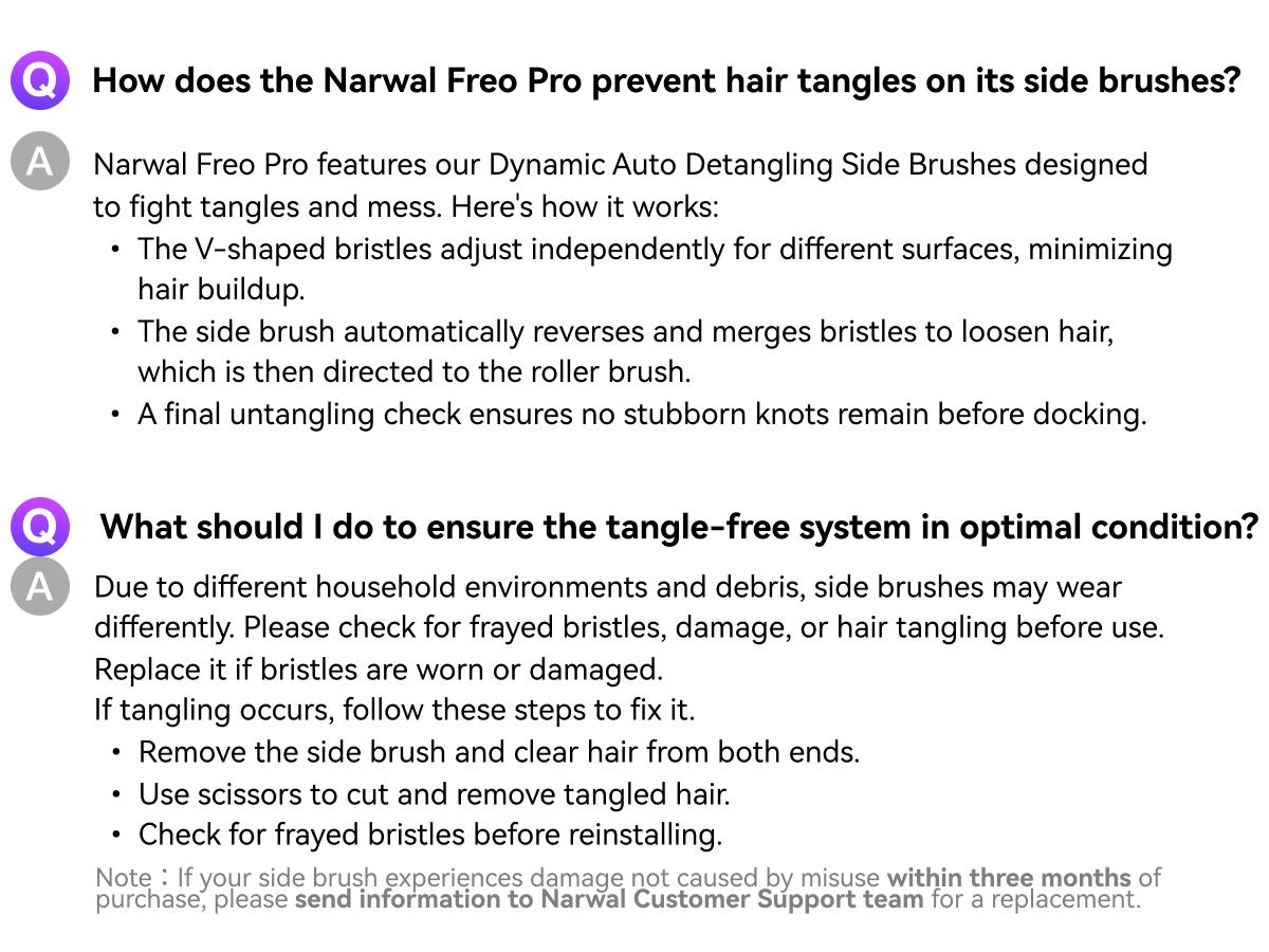 NARWAL Freo Pro Robot Vacuum and Mop Combo, Tangle Free Robot Mop, 8500Pa Powerful Suction, Self-Emptying, Auto Mop Washing, Auto Drying, Obstacle Avoidance, Ideal for Pet Hair and Hard Floor