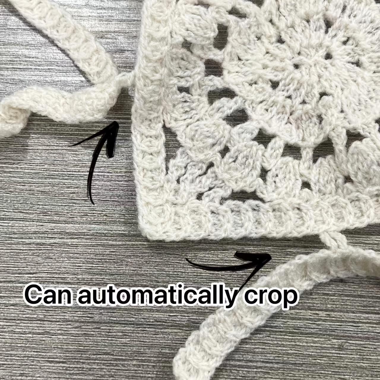 Unisex Handmade Knitted Triangle Scarf Hair Accessory - Sweet Hippie Boho Vintage Openwork Headband, Spring-Summer Fashion Accessory, Thanksgiving Gift