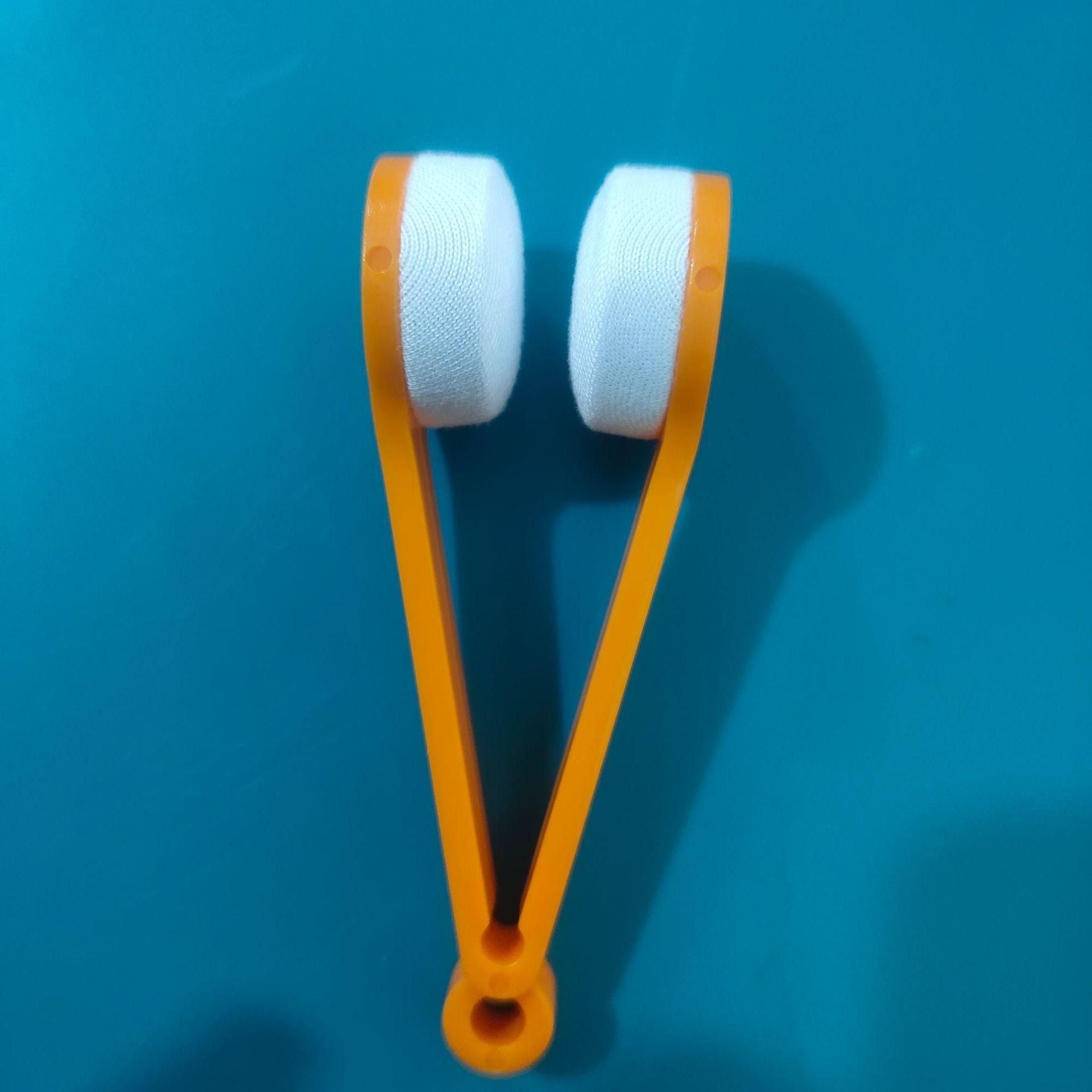 High-End Eyeglass Cleaning Tool Set, Dual-Sided Brushes, Random Colors, Ideal Gift, Portable Eyewear Cleaner, 2-Piece Pack