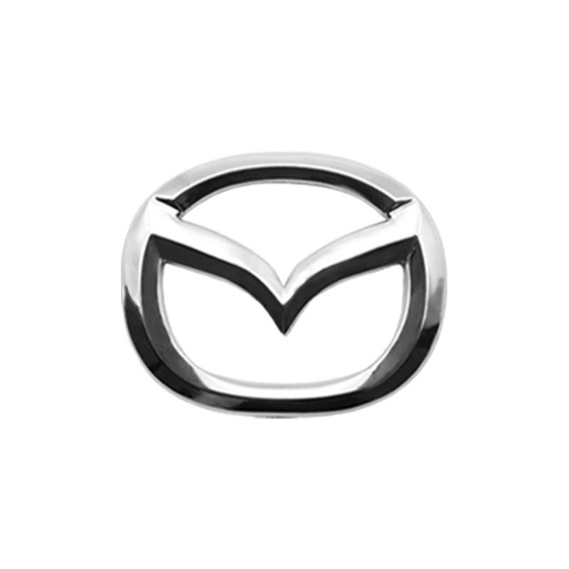 Car Front Grille Steering Wheel Logo Badge Sticker Decoration Accessories For Mazda 2 3 6 5 Demio CX3 CX4 CX5 CX-4 CX-5 CX7 CX30 MX3 MX5 MS Speed Axela Atenza