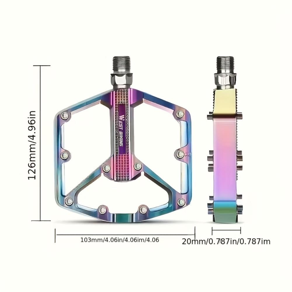Upgrade Your Ride!  Lightweight Aluminum Pedals for MTB & Road (Easy Install