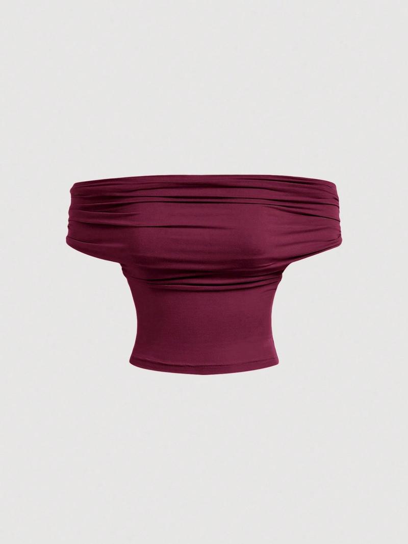 Women's Elegant Solid Color Versatile Halter Neck Top, Stylish & Comfortable Design, Perfect for Casual Wear, Ideal for Everyday Use