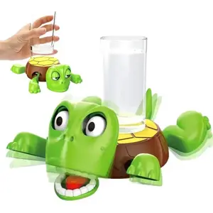 Funny Turtle Coaster Anti-Slip Heat-Resistant Cup Holder Creative Prank Cup Pad Desk Protector for Home Office Ornament Gift