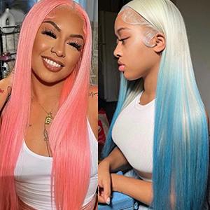 Tuneful 180% Density 99j Burgundy HD Transparent Lace Frontal Wigs Hair 99J 13x6 Straight Hair Wig Wine Red Colored Hair Wig 99j Wig for Black Women