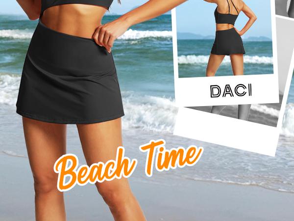 Daci One Shoulder Swim Dress - Cutout One Piece Swimsuit Women with Skirt Tummy Control Bathing Suit Daci One Shoulder Swim Dress - Cutout One Piece Swimsuit Women with Skirt Tummy Control Bathing Suit