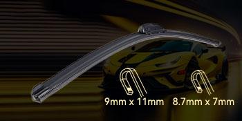 OEM Quality DOG TAIL Wiper Blade for Toyota Honda Nissan Hyundai– Premium U-Hook Compatible, Durable & Easy Installation, Fits Multiple Toyota Models up car