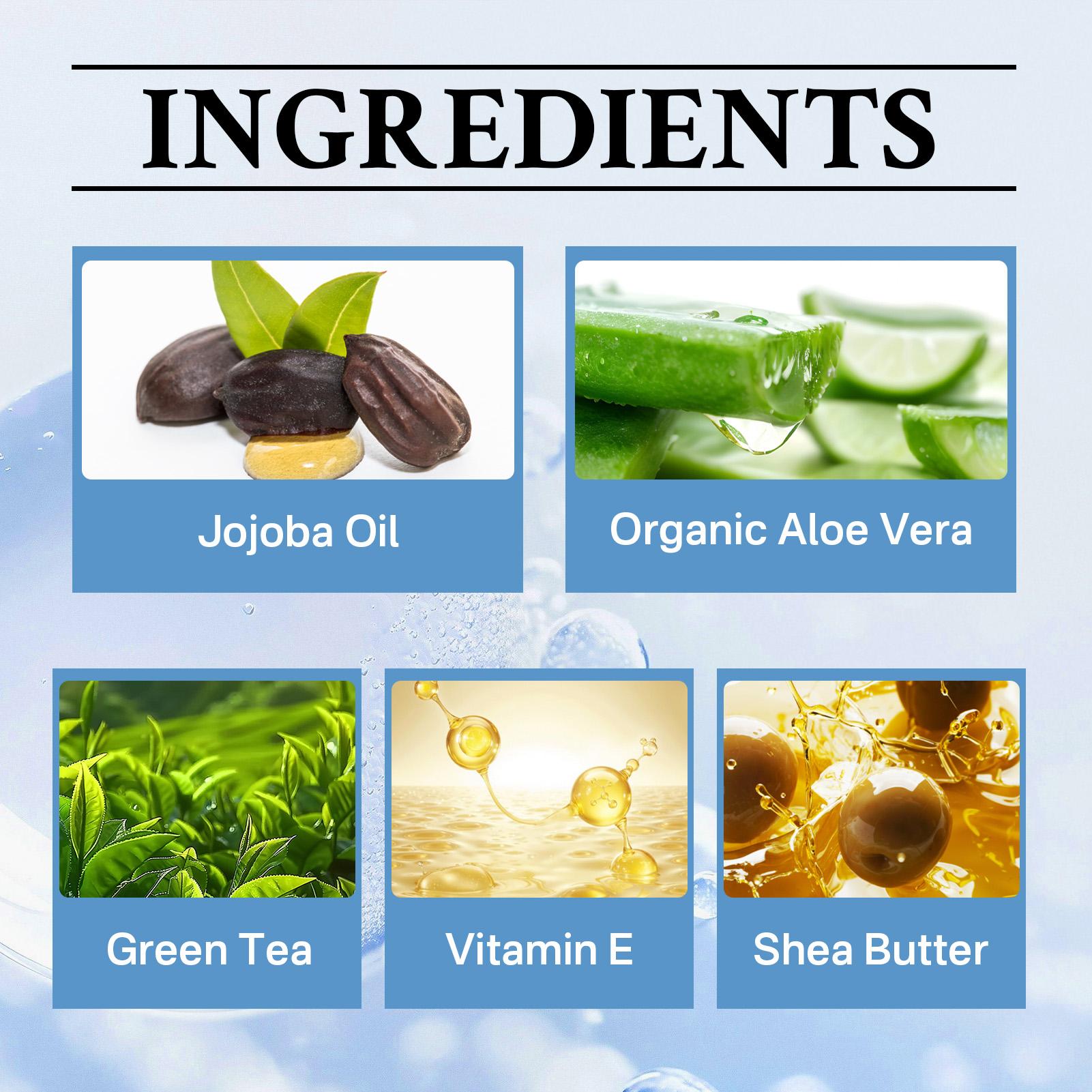 Anti-Wrinkle Face Cream, Tightening Moisturizing, Rich in Tea, Vitamin E, Shea Butter, Gentle Repair, Daily Facial Care 50g