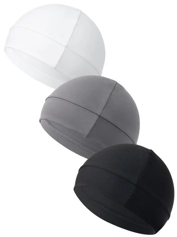 Unisex Plain Color Multifunctional Skull Caps 2026 Summer Sportive Beanie Fitted Hat for Men Women Stretchy Helmet Liner Biking Accessory Back To School Birthday Outfit Machine Washable Polyamide SpringStatements Fitting Outdoor Hat,sohochic
