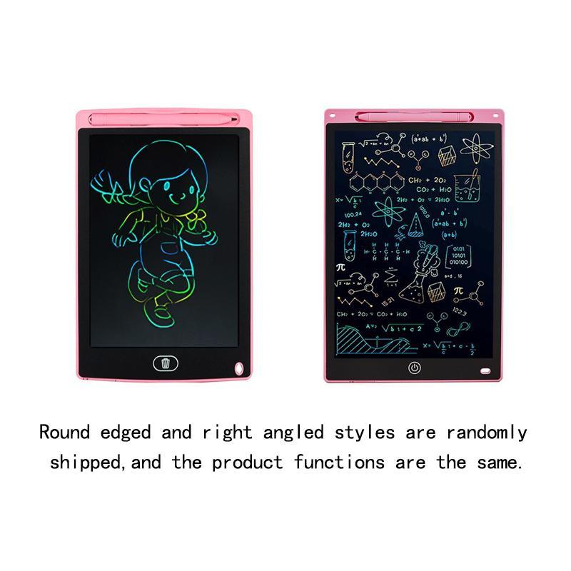 LCD Writing Tablet with Colorful Screen, Drawing & Stylus, Battery-Powered, Educational Board Game, Ideal Gift, Interactive Learning Tool