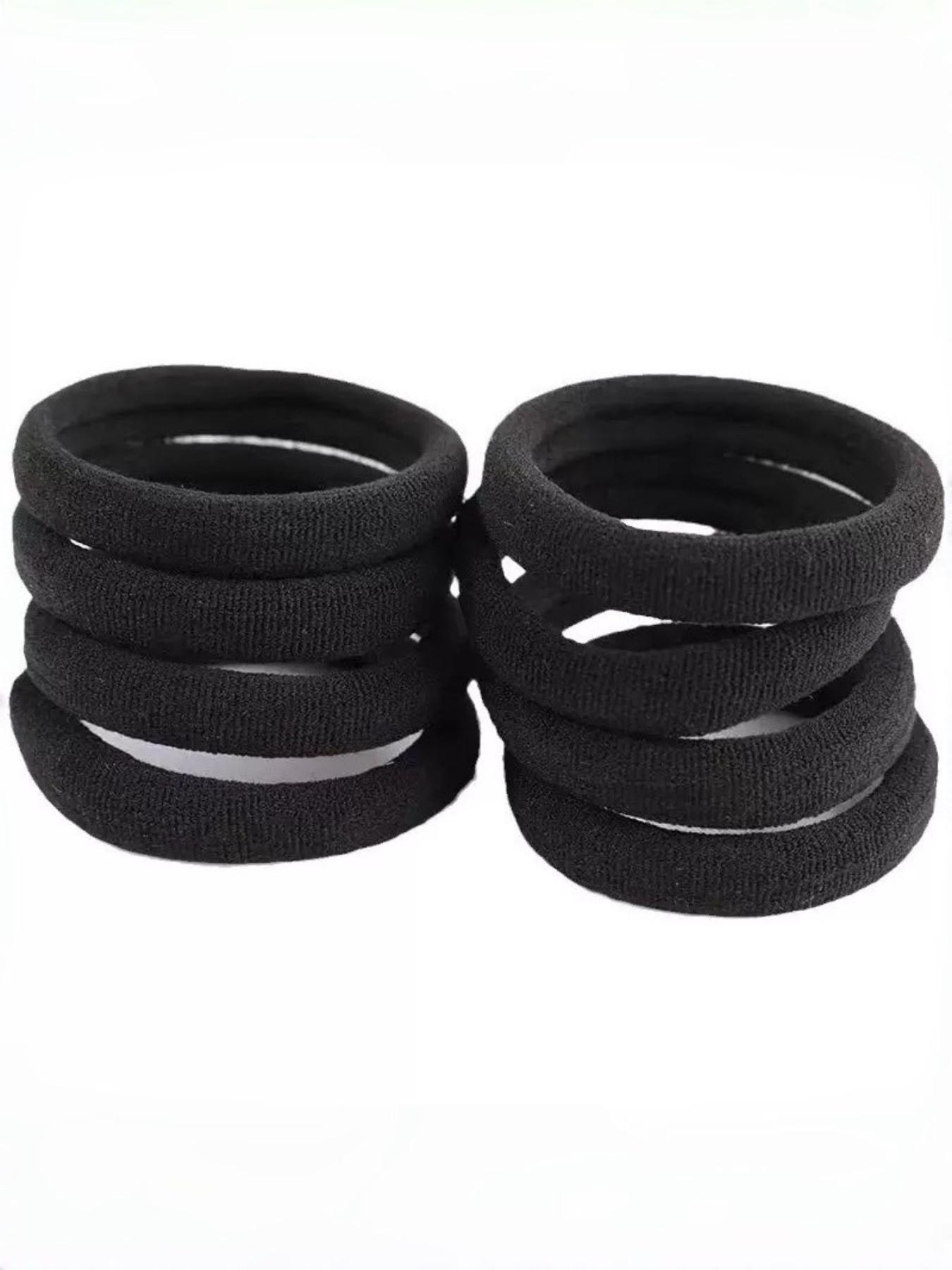 50-Pack Hair Ties, Seamless High Elasticity, No Pulling, Suitable for All Hair Types, High Elastic Ponytail Bands, Won't Catch Accessories