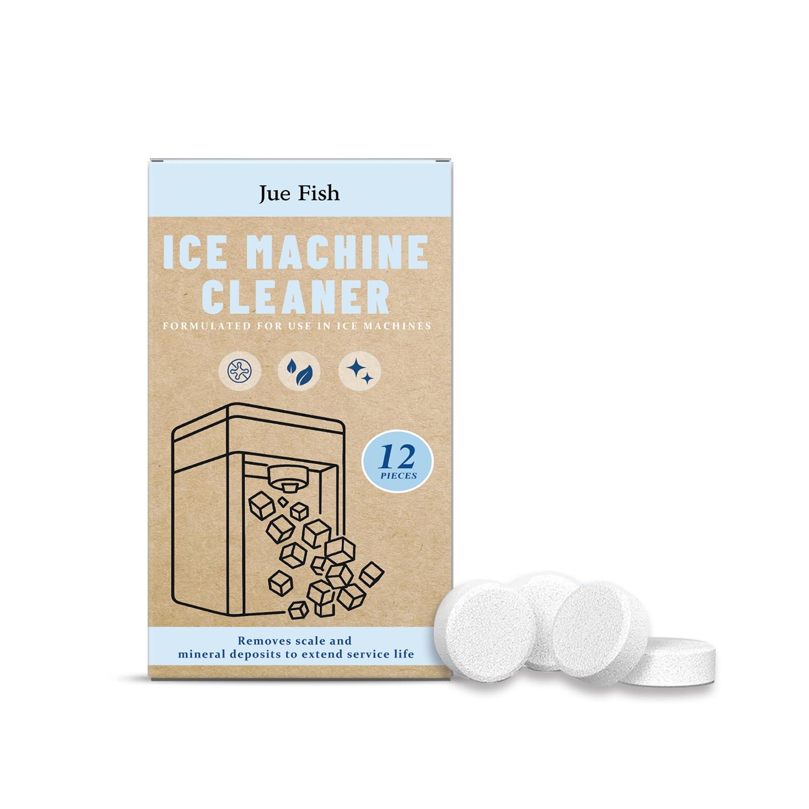 Ice Maker Cleaning Tablets, Deep Clean Deodorize Care Ice Maker Cleaner, Home Use, Removes Limescale Odor, Ca Prop 65 Compliant