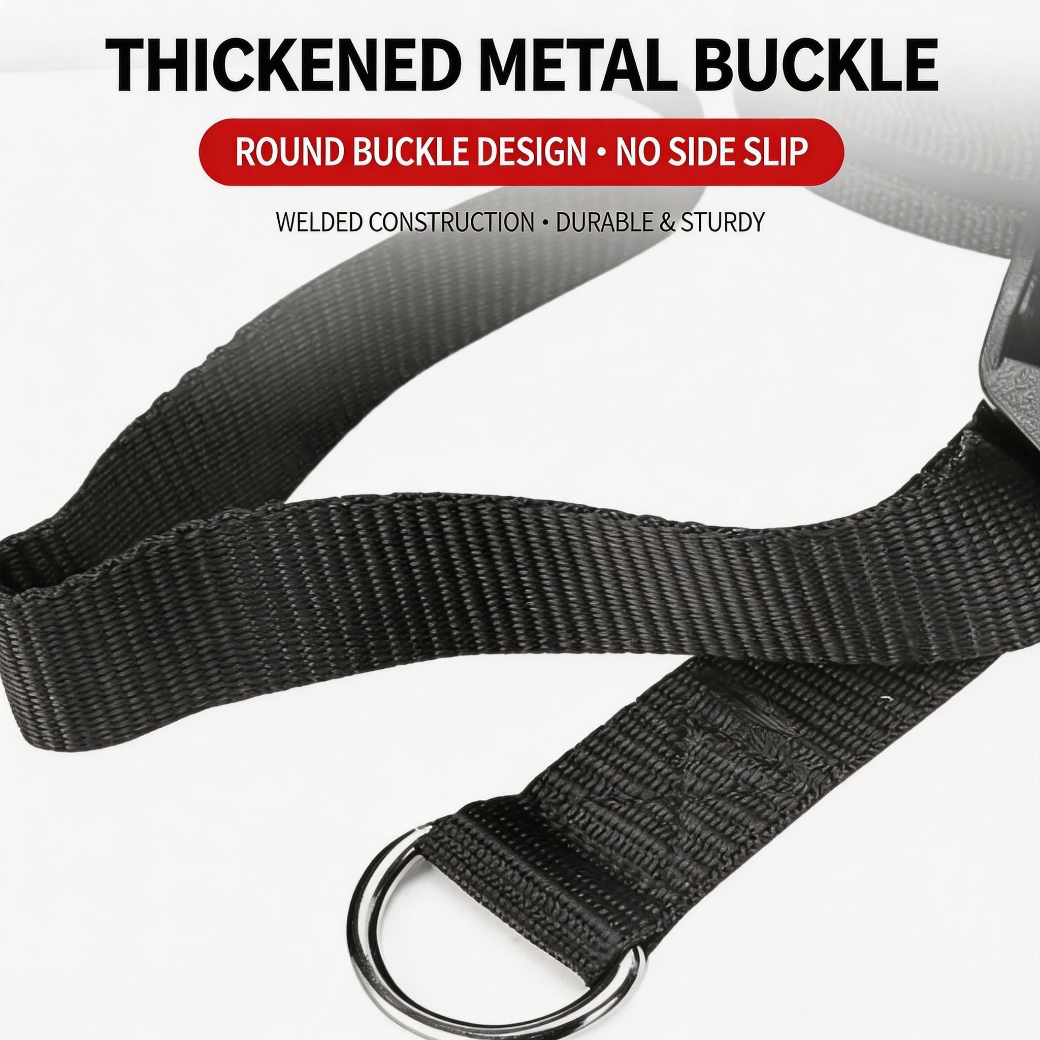 High Resistance Jump Trainer Set, Adjustable Bands for Jumping, Dunk Training, Speed & Agility, Includes Waist Belt, 2 Ankle Straps, 4 Latex Tubes