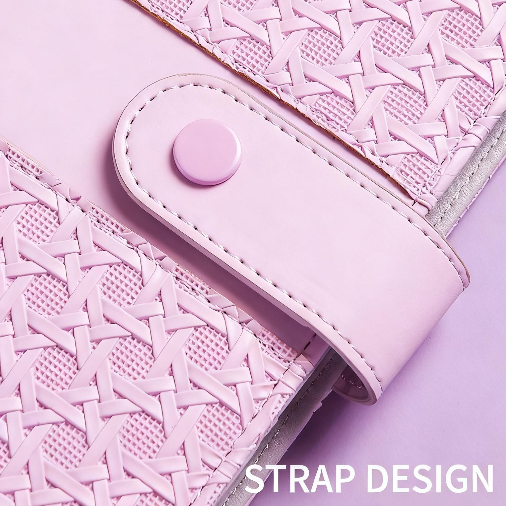 A6 PU Leather Notebook, Handmade Binding Design, Durable & Stylish, Perfect for Journaling, Note-Taking, and Daily Use