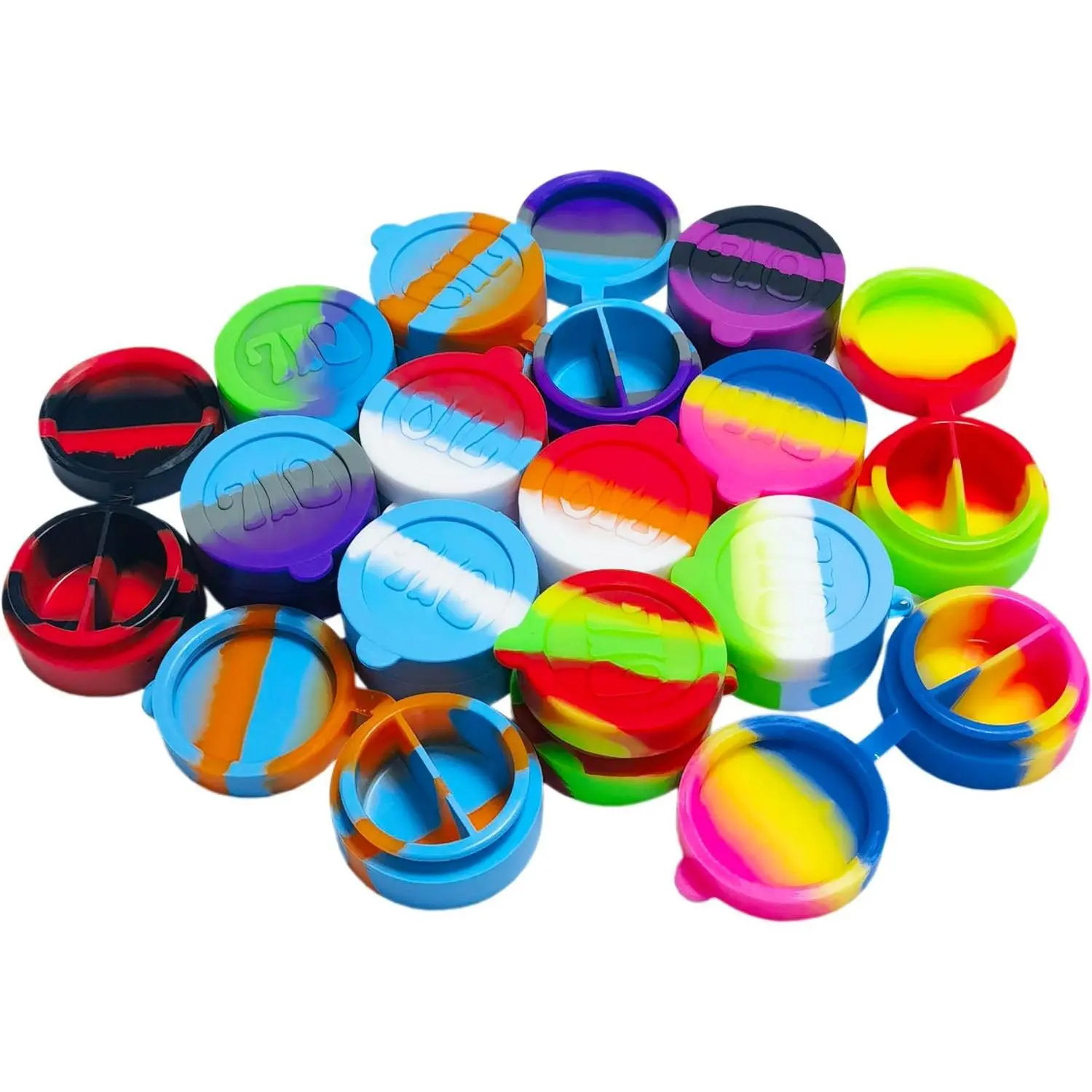 10ml Silicone Wax Containers Concentrate Nonstick Jars Multi-use (2)