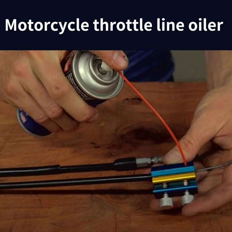 Atv Throttle Clutch Brake Cable Tool, Lubrication Wire Oiler, Motorcycle Aluminium Cable Lube Tool, Motorbike Brakes Parts