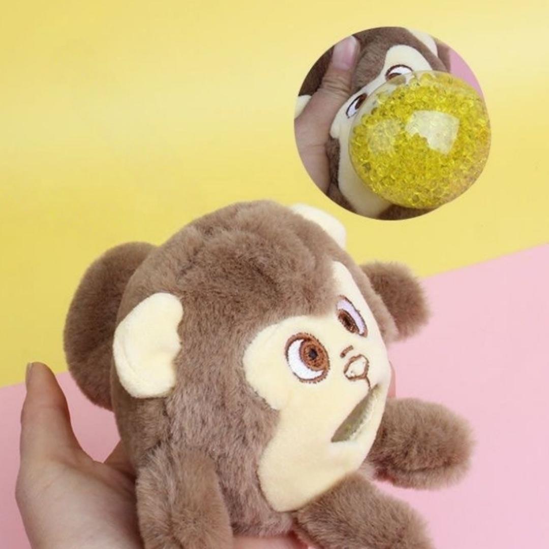 Creative Cute Pet Plush Stress Ball: Adorable Animal-Shaped Squeeze Toy—the Perfect Stress-Relief Tool and Holiday Gift. Styles vary. A must-have for stress relief. Suitable for ages 12 and up.