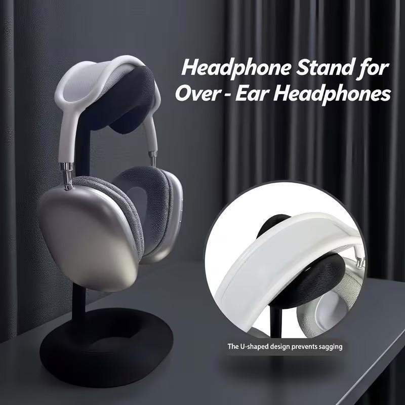 Over-Ear Headphone Stand Multifunctional Phone Tablet Desktop Holder Fits All Earphones Detachable Display Rack Perfect Gift