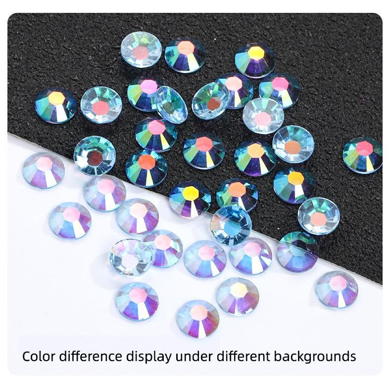 10K PCS 3mm Nude AB Rhinestones Bulk – Sparkle Flatback Gems for Nails, Eyes, Makeup & DIY Crafts, Bedazzling Resin Rhinestones, Iridescent Aurora Crystals for Tumblers, Shoes & Phone Decor, Ultimate Bling Kit for Glazed Aesthetic