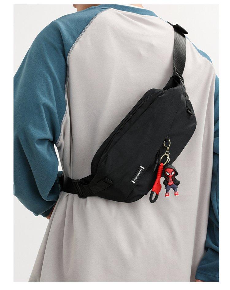 Sling Bag Crossbody Chest Bag, Lightweight Oxford Zip Bag, Waterproof Everyday Travel EDC Essential, TikTok Made Me Buy It