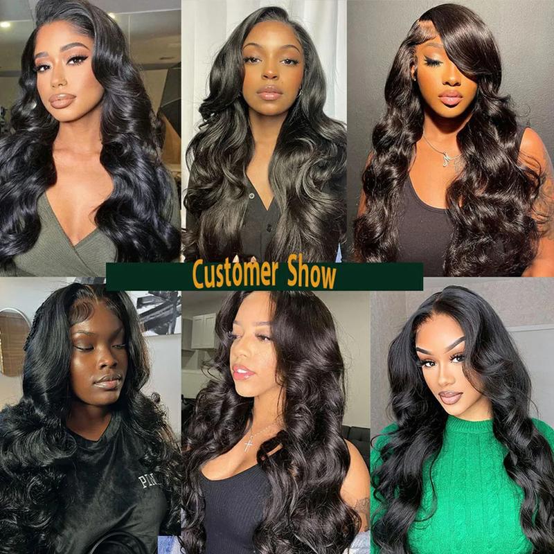 Bling Hair 13x6 HD Lace Frontal Human Hair Wigs Body Wave Pre Plucked Lace Front Real Hair Wig 4x4 Lace Wigs For Women TikTokShopHolidayHaul