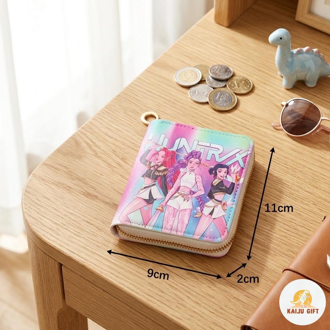 Kpop High-Profile Short Wallet, Cute Portable Small Wallet for Students, Trendy Hanging Accessory Bag, Perfect Gift for School Start